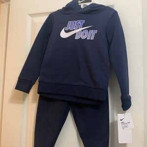 2T Navy Blue Nike 2-piece Jogging suit set
